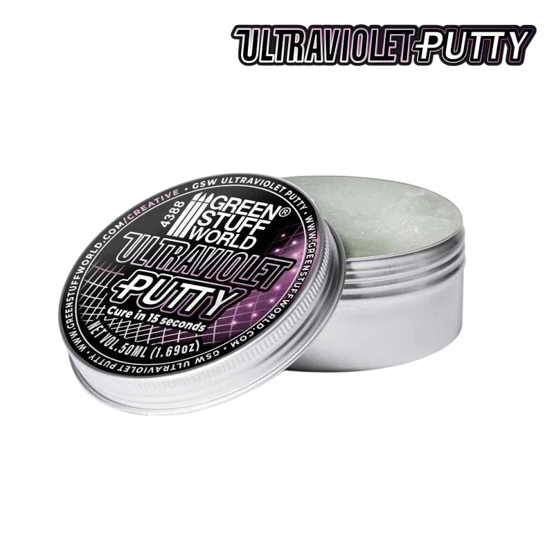 Green Stuff World for Models and Miniatures Ultraviolet Putty 50ml 4388
