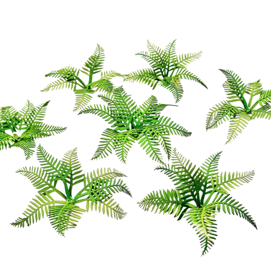 Green Tuff World Paper Plants - Fern 10363