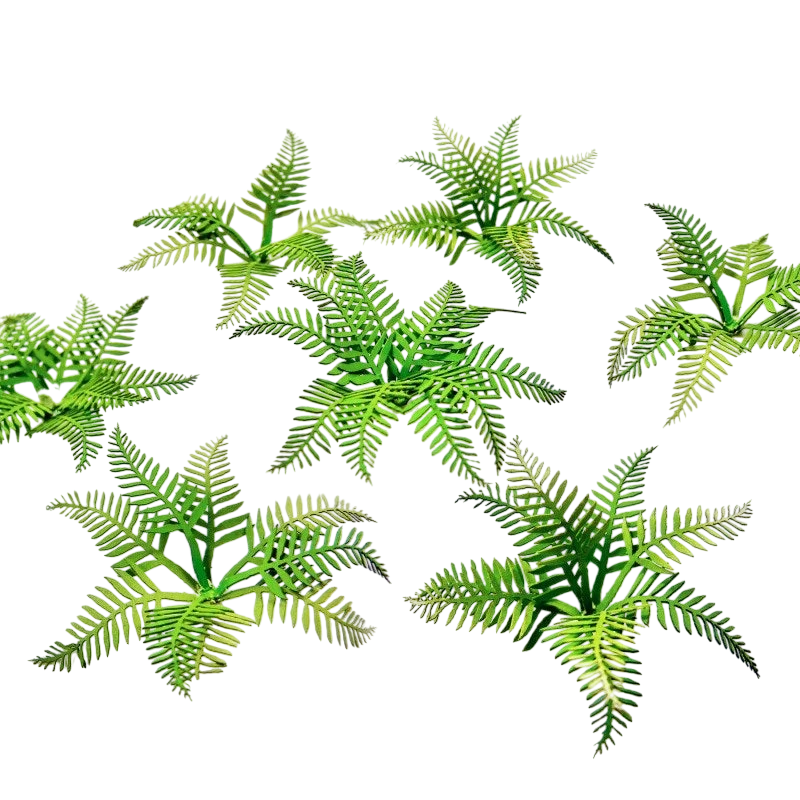 Green Tuff World Paper Plants - Fern 10363