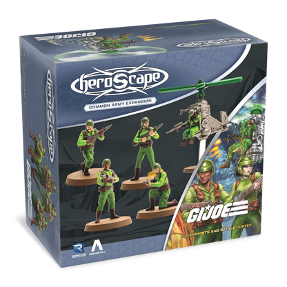 Greenshirts & Battle Copter Army Expansion (Unpainted) (New in Box)