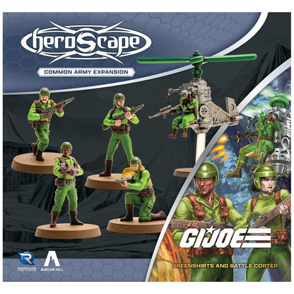 Greenshirts & Battle Copter Army Expansion (Unpainted) (New in Box)