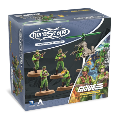 Greenshirts & Battle Copter Army Expansion (Prepainted) (New in Box)