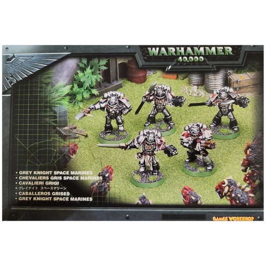 Grey Knight Space Marines (Custom Painted) (Assembled)
