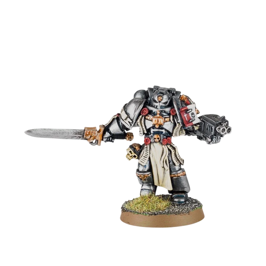 Grey Knights Brotherhood Champion (Unpainted) (Assembled)