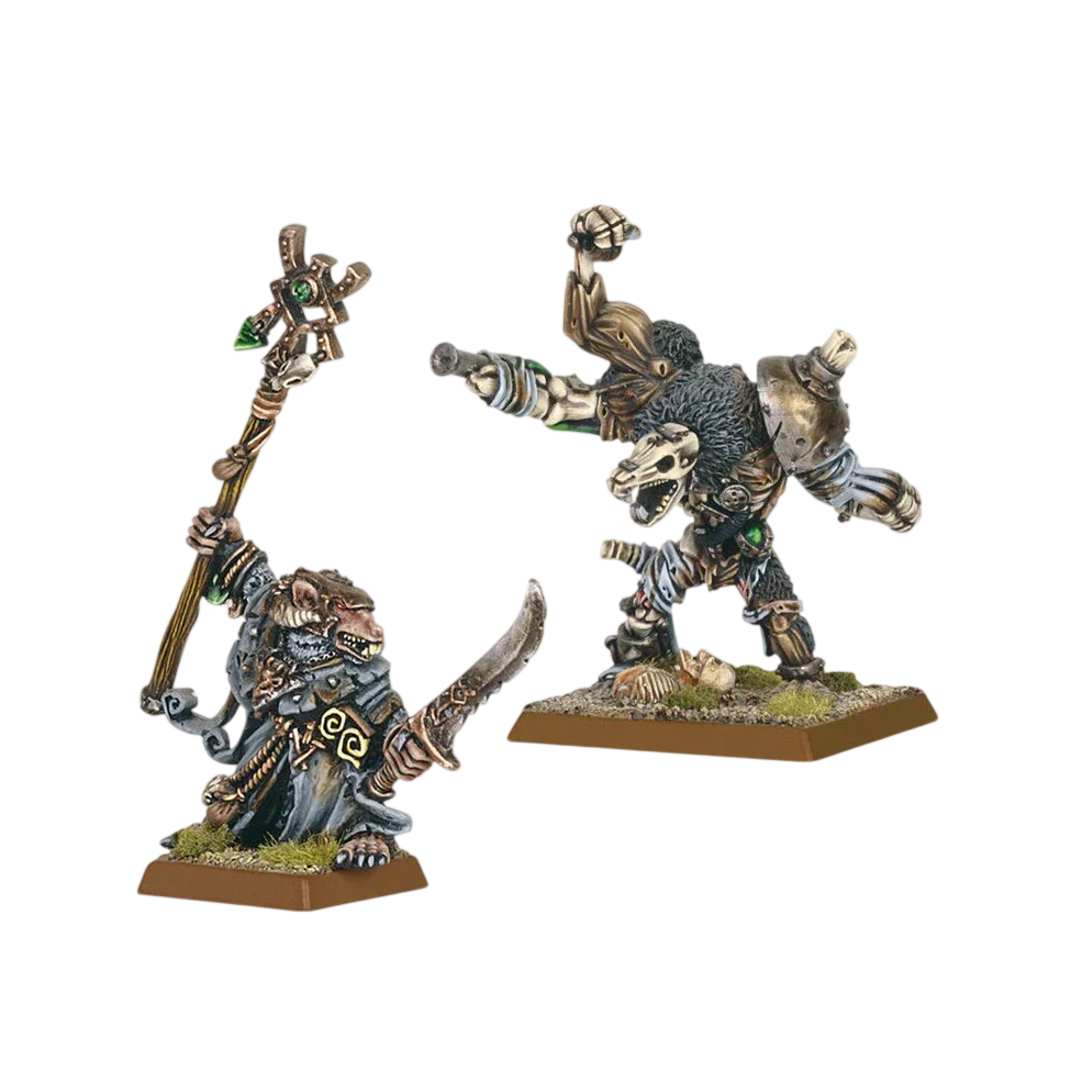 Grey Seer Thanquol and Bone Ripper (New on Sprue)