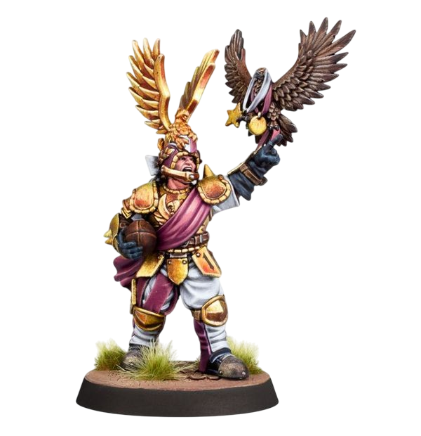 Griff Oberwald (Unpainted) (Assembled) from Blood Bowl