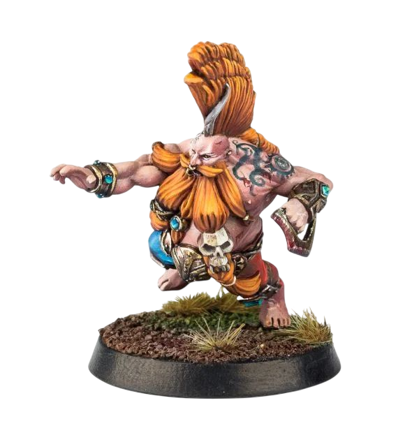 Grim Ironjaw (Custom Painted) (Assembled) from Blood Bowl