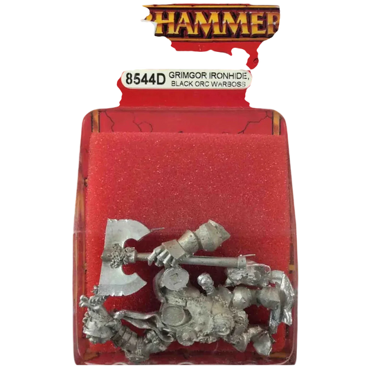 Grimgor Ironhide (Unpainted) (Assembled)