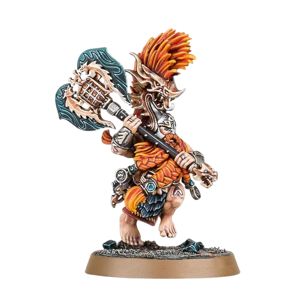 Grimwrath Berzerker (Unpainted) (Assembled)