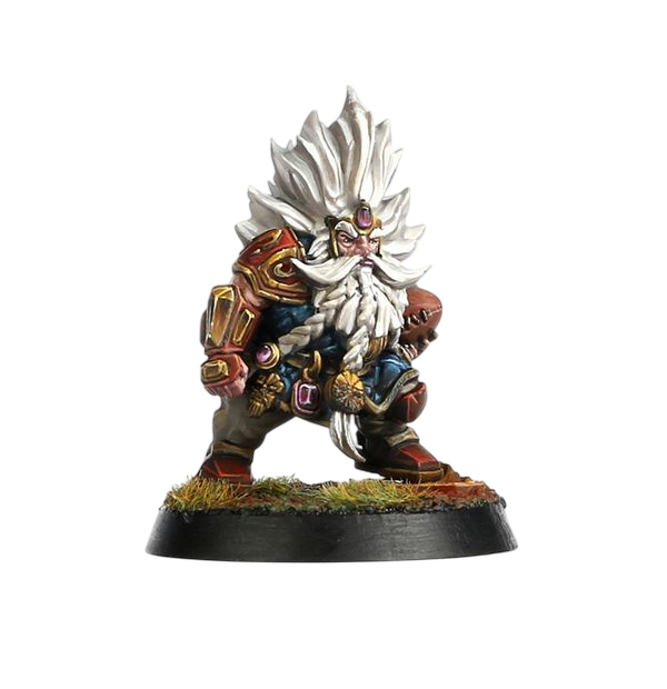 Grombrindal (Unpainted) (Assembled) from Blood Bowl