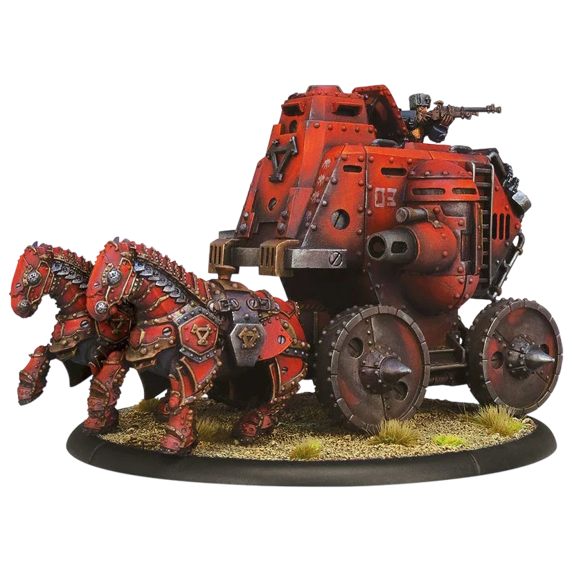 Gun Carriage (Custom Painted) (Assembled)