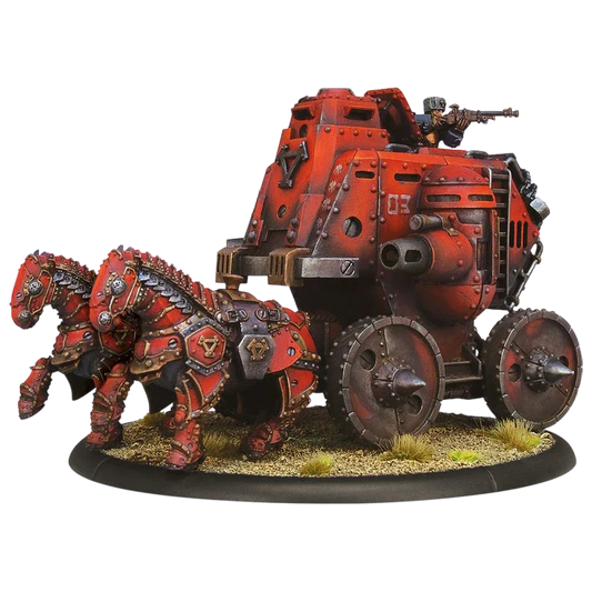 Gun Carriage (Custom Painted) (Assembled)