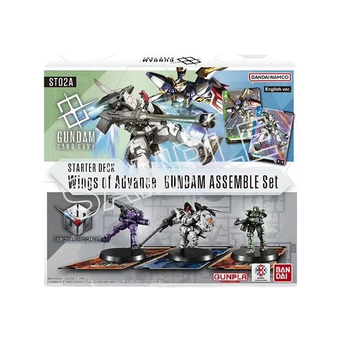 Gundam Assemble ST02 Wings of Advance (Custom Painted) (Assembled)