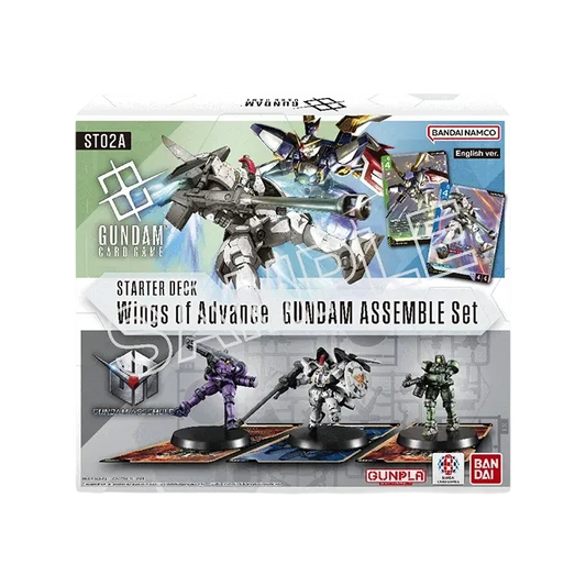 Gundam Assemble ST02 Wings of Advance (Custom Painted) (Assembled)