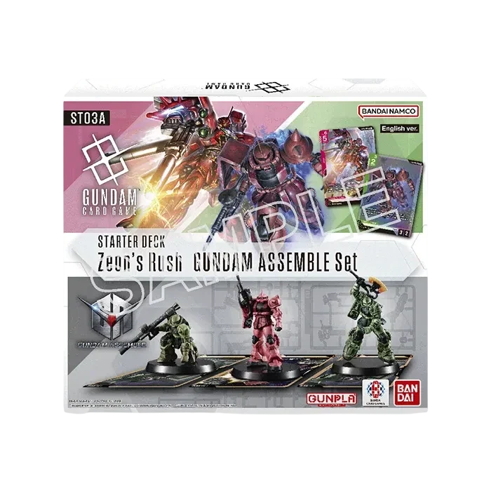 Gundam Assemble ST03 Zeon's Rush (Custom Painted) (Assembled)