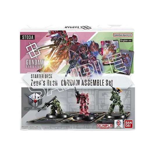 Gundam Assemble ST03 Zeon's Rush (Unpainted) (Assembled)