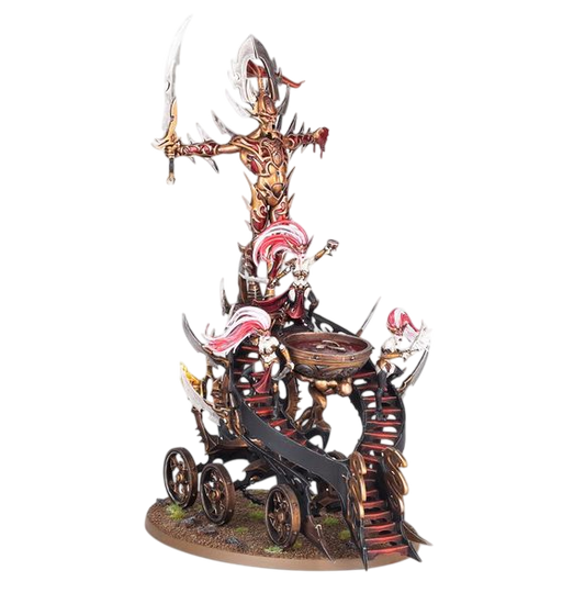 Hag Queen on Cauldron of Blood (Custom Painted) (Assembled)