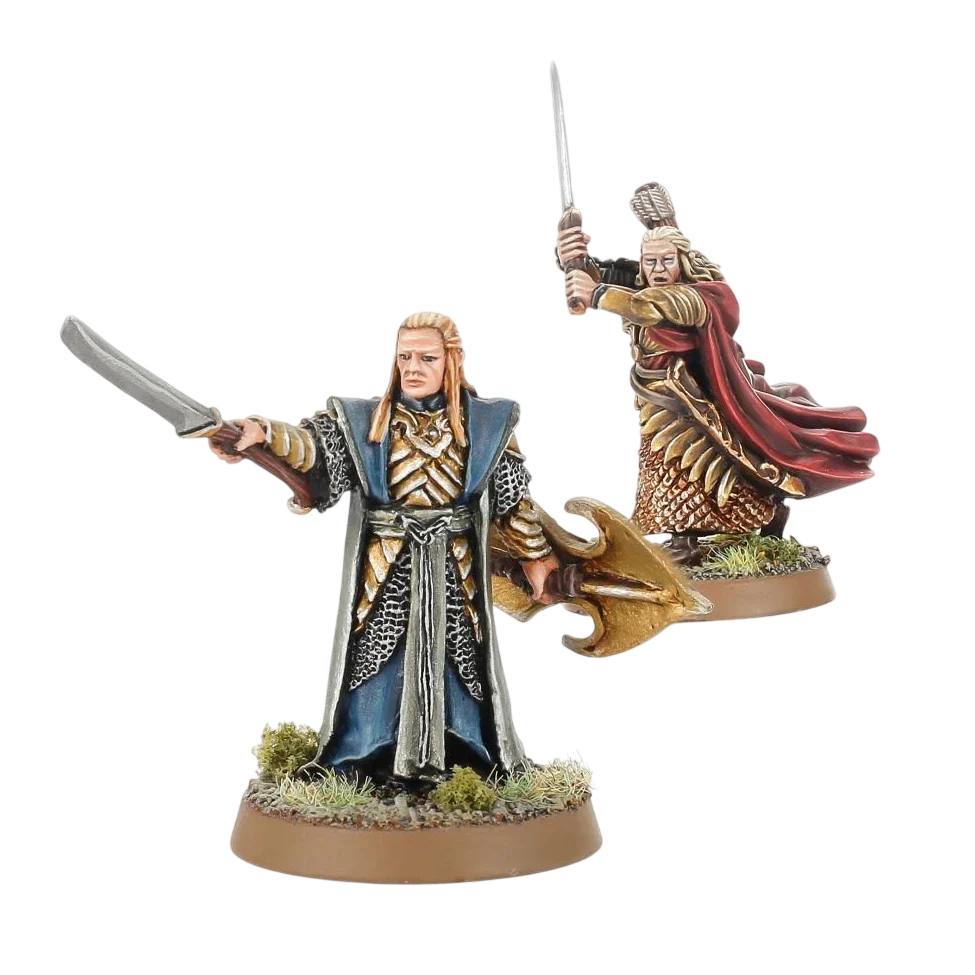 Haldir & Celeborn™ (Custom Painted) (Assembled)