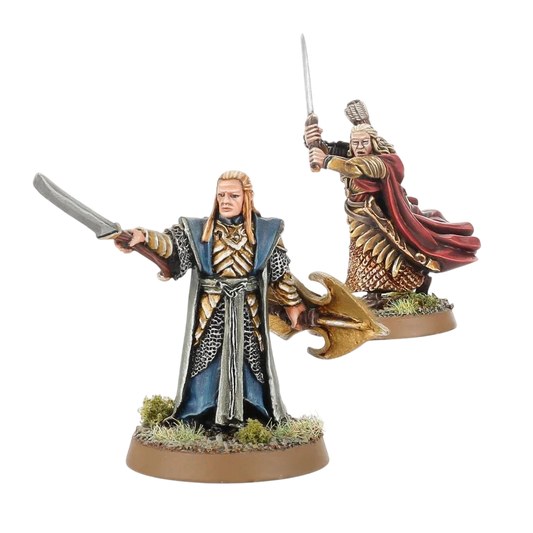 Haldir & Celeborn (Unpainted) (Assembled)