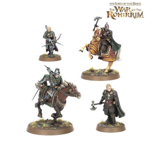 Haleth™ & Háma™, Princes of Rohan™ (Unpainted) (Assembled)