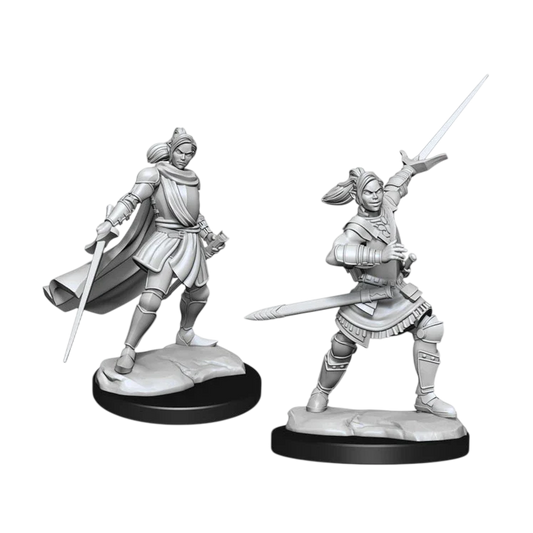 Half-Elf Paladin Xhorhas Female (Unpainted)