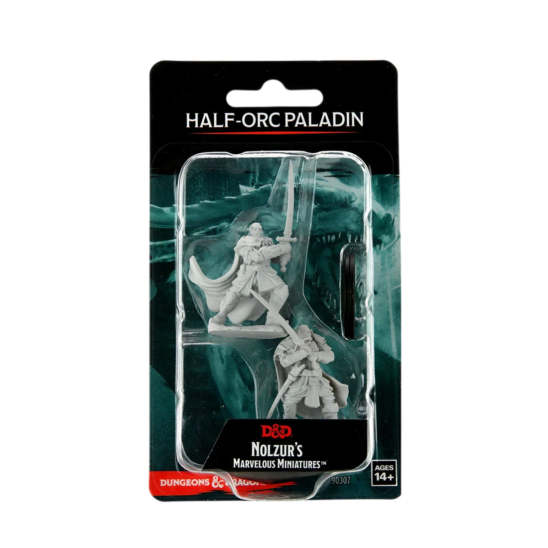 Half-Orc Paladin Male (Unpainted)