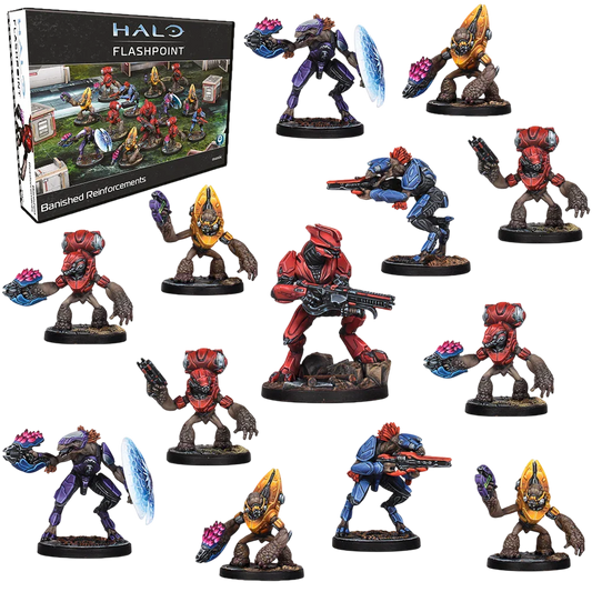 Halo: Flashpoint - Banished Reinforcements (Unpainted) (Assembled)