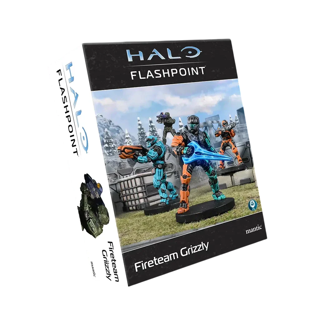 Halo: Flashpoint - Fireteam Grizzly (Custom Painted) (Assembled)