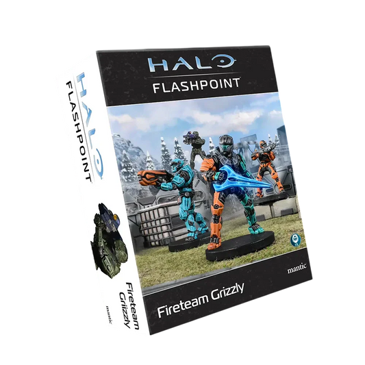 Halo: Flashpoint - Fireteam Grizzly (Custom Painted) (Assembled)