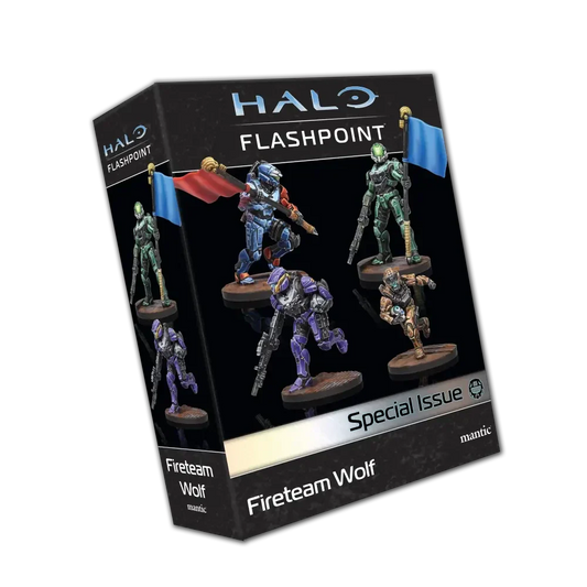 Halo Flashpoint - Fireteam Wolf (Custom Painted) (Assembled)