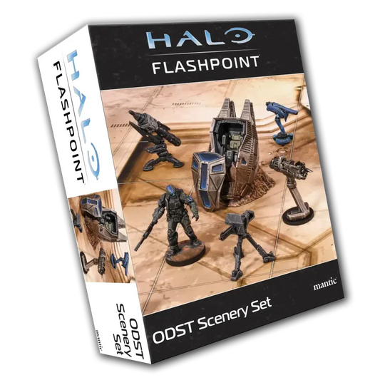 Halo Flashpoint - ODST Scenery Set (Custom Painted) (Assembled)