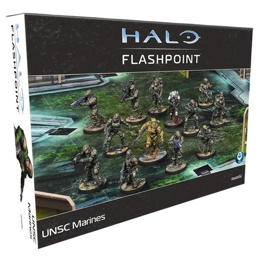 Halo: Flashpoint - UNSC Marines (Custom Painted) (Assembled)