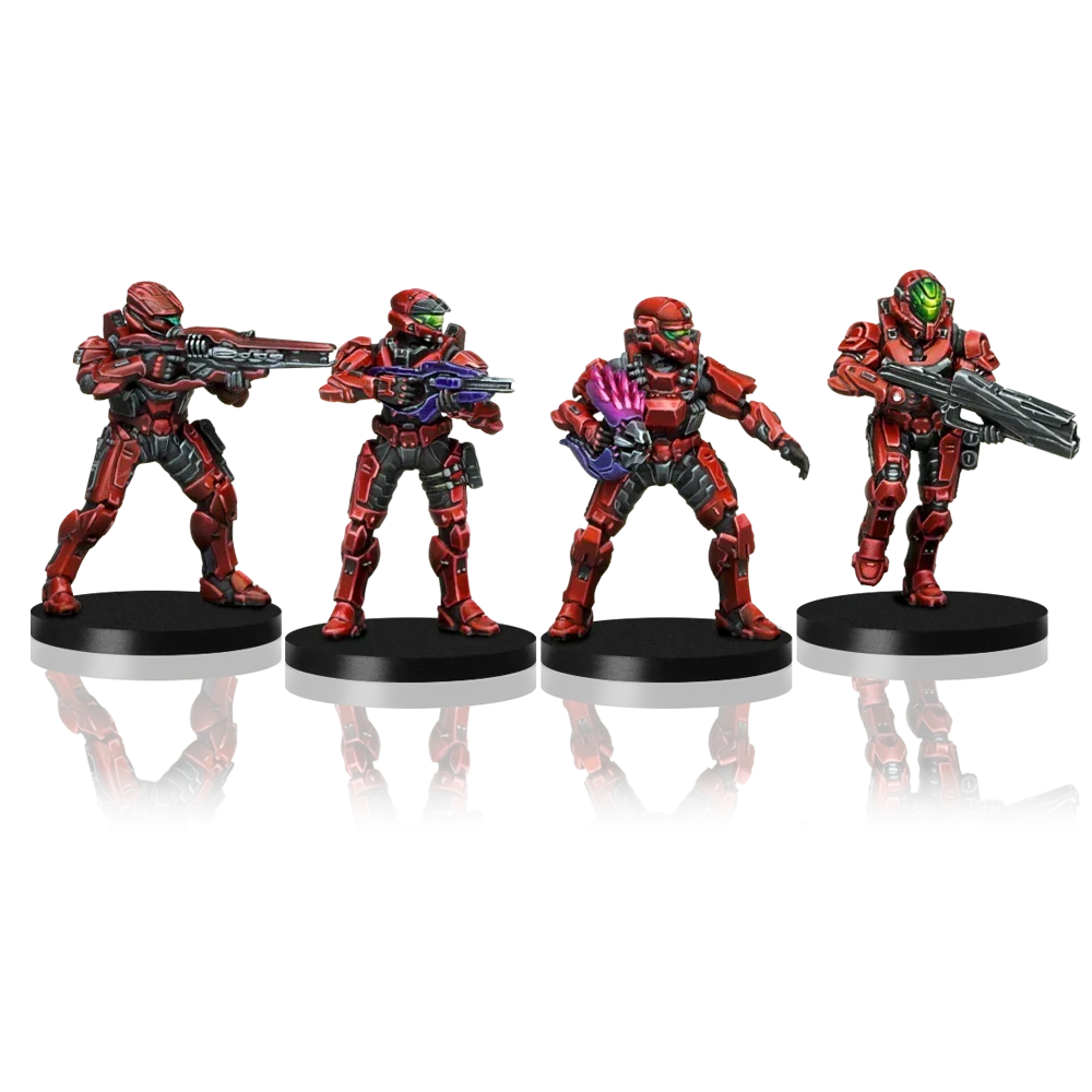 Halo: Flashpoint Fireteam Hydra (Custom Painted) (Assembled)