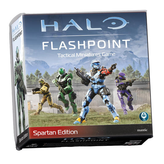Halo: Flashpoint Starter Set - Spartan Edition v1.5 (Custom Painted) (Assembled)