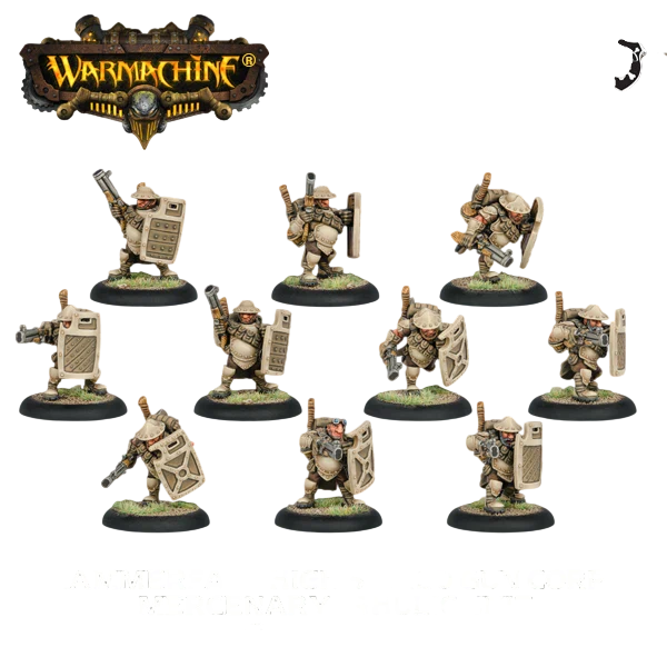 Hammerfall High Shield Gun Corps (Custom Painted) (Assembled)