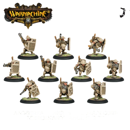 Hammerfall High Shield Gun Corps (Unpainted) (Assembled)