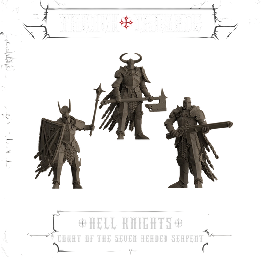Hell Knights - Court Of The Seven Headed Serpent (New on Sprue)
