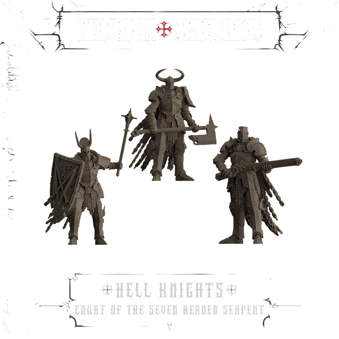 Hell Knights - Court Of The Seven Headed Serpent (New in Box)