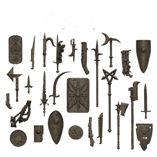 Hell Weapons Sprue (New on Sprue)