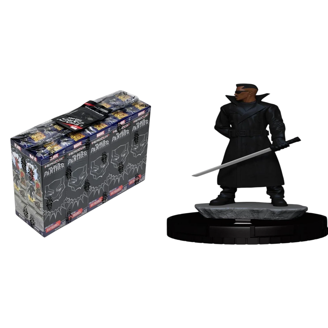HeroClix Black Panther Booster Brick + Wheels of Vengeance OP Kit (Play All Summer Bundle) (New in Box)