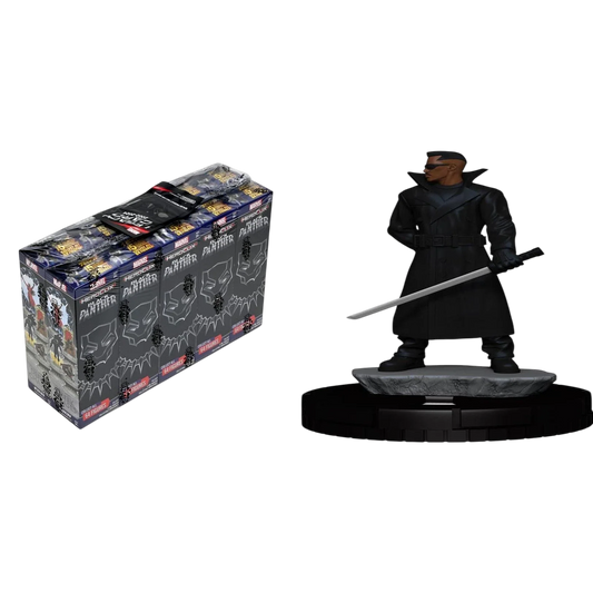 HeroClix Black Panther Booster Brick + Wheels of Vengeance OP Kit (Play All Summer Bundle) (New in Box)