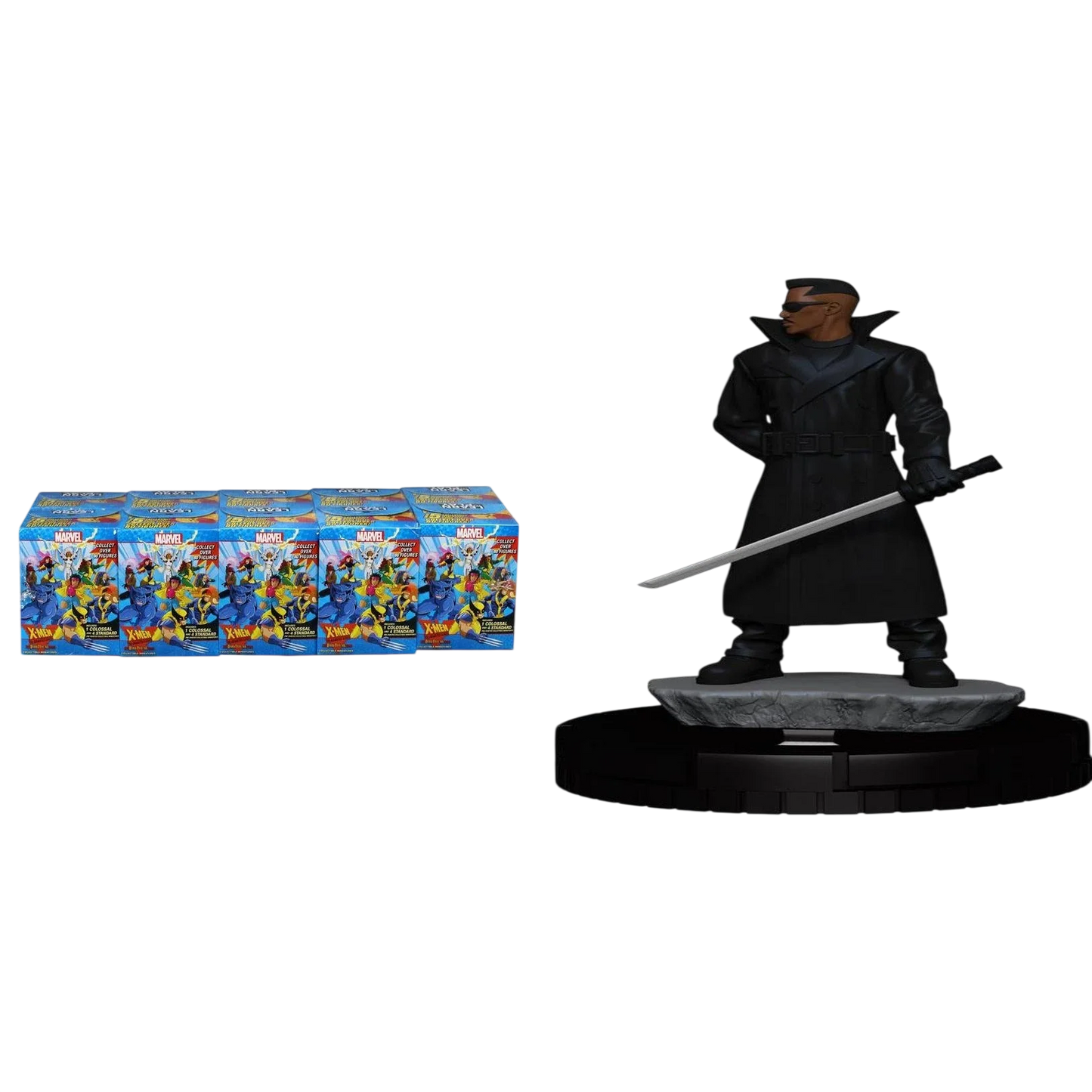 HeroClix Dark Phoenix Saga Colossal Brick + Wheels of Vengeance OP Kit (Play All Summer Bundle) (Custom Painted)