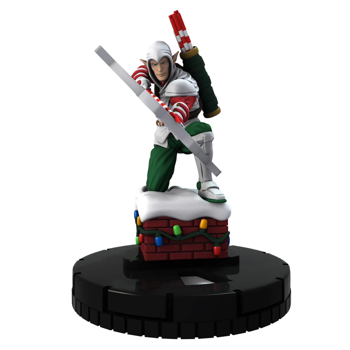 HeroClix: Holiday Elf Single Figure: Elf Assassin Promo (Prepainted) (New in Box)