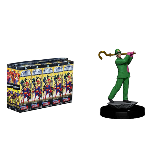 HeroClix Justice League Unlimited Booster Brick + Notorious OP Kit (Play All Summer Bundle) (New in Box)