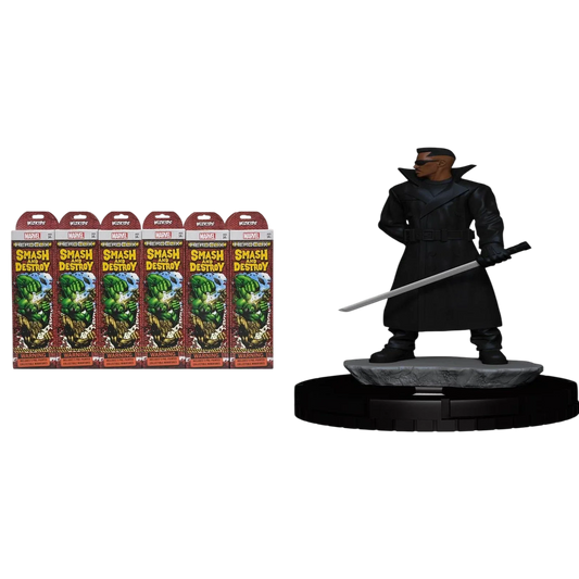 HeroClix Smash and Destroy Booster Brick + Wheels of Vengeance OP Kit (Play All Summer Bundle) (New in Box)