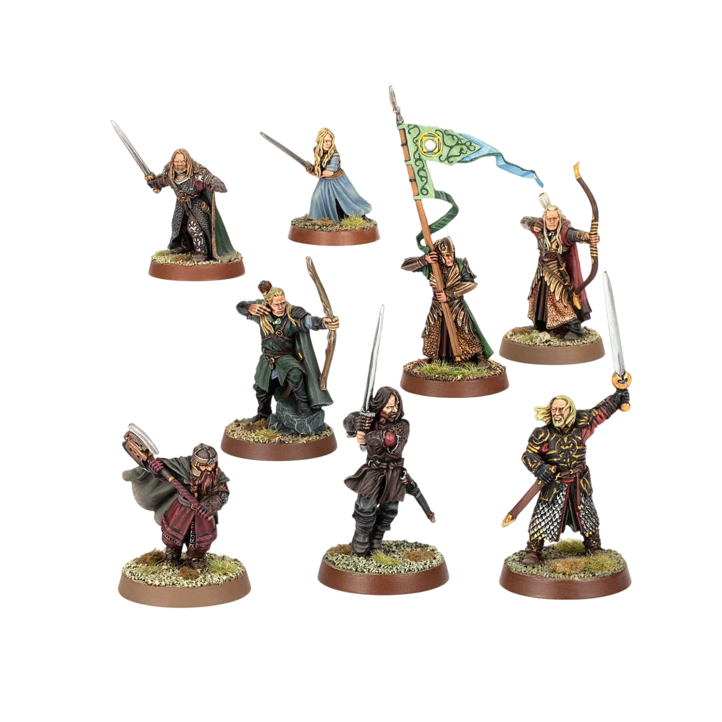 Heroes Of Helm's Deep (New on Sprue)