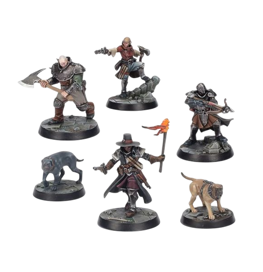 Hexbane's Hunters (Unpainted) (Assembled)