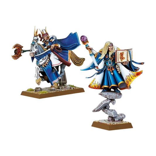 High Elf Archmage and Mage (New on Sprue)