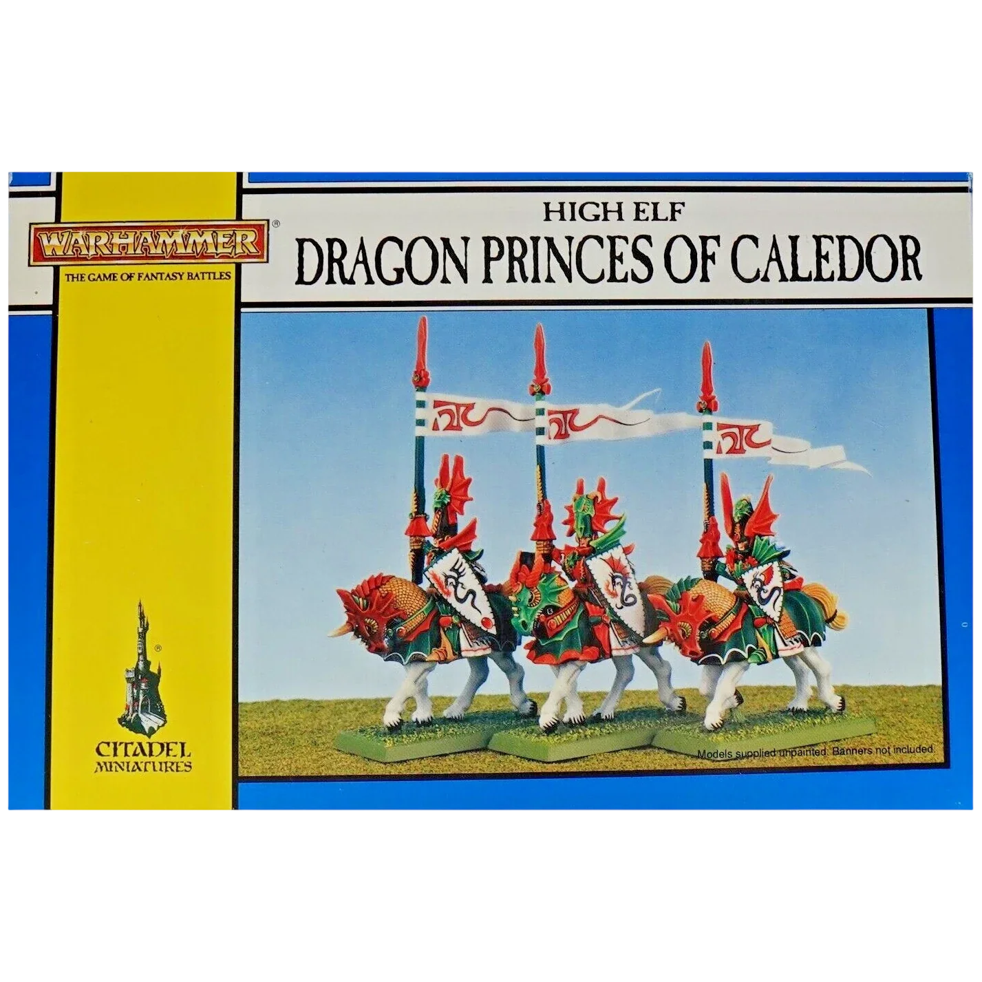 High Elf Dragon Princes of Caledor (New on Sprue)