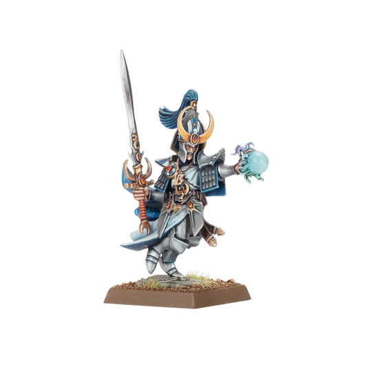 High Elf Loremaster (Unpainted) (Assembled)